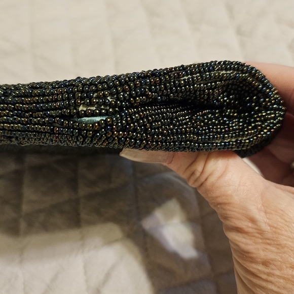 Mermaid Colors Beaded Clutch - Picture 9 of 16